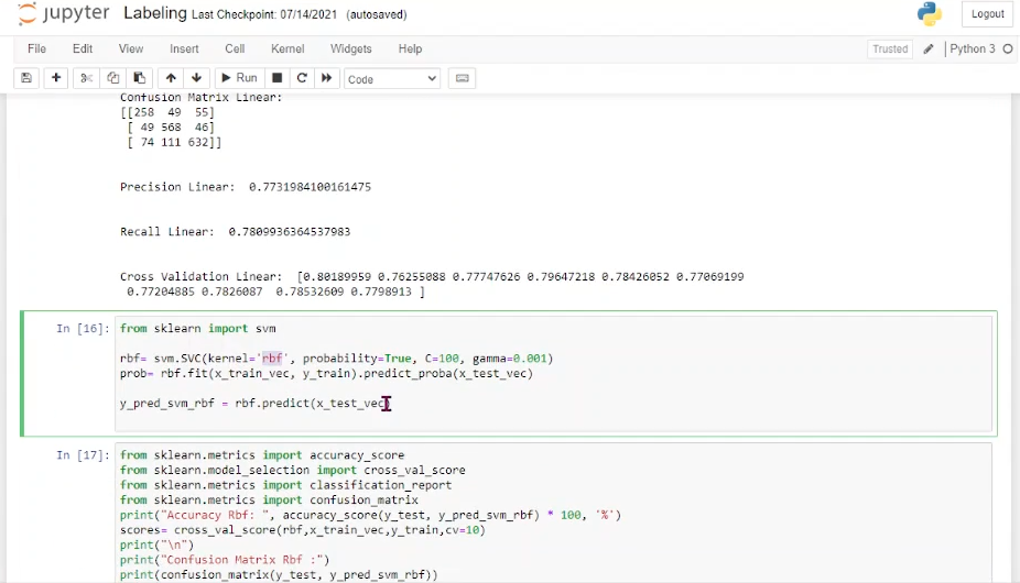 ANALISIS SENTIMEN PADA MEDIA SOSIAL (TWITTER) TERHADAP VAKSIN COVID-19 MENGGUNAKAN ALGORITMA SUPPORT VECTOR MACHINE (SVM)
