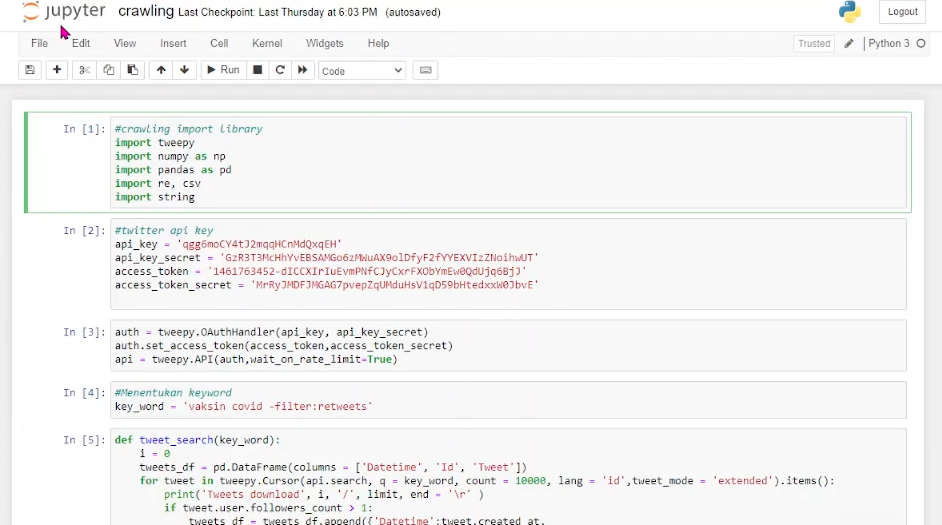 ANALISIS SENTIMEN PADA MEDIA SOSIAL (TWITTER) TERHADAP VAKSIN COVID-19 MENGGUNAKAN ALGORITMA SUPPORT VECTOR MACHINE (SVM)