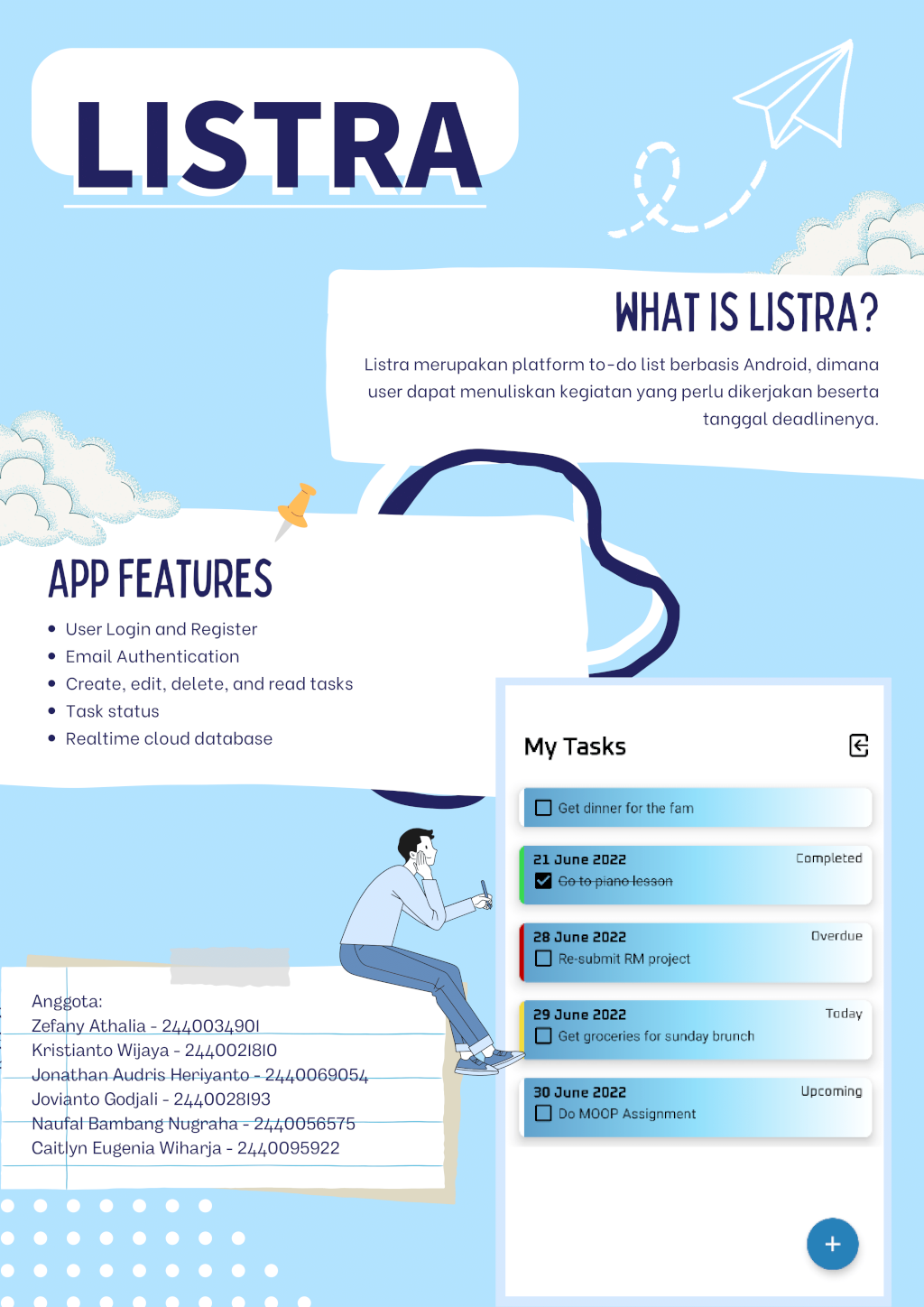 Listra: Android based To-Do-List