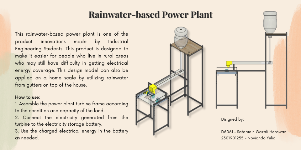 Rainwater-based Power Plant