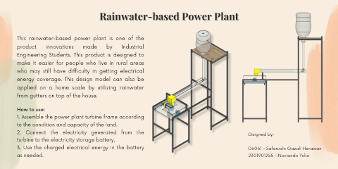 Rainwater-based Power Plant