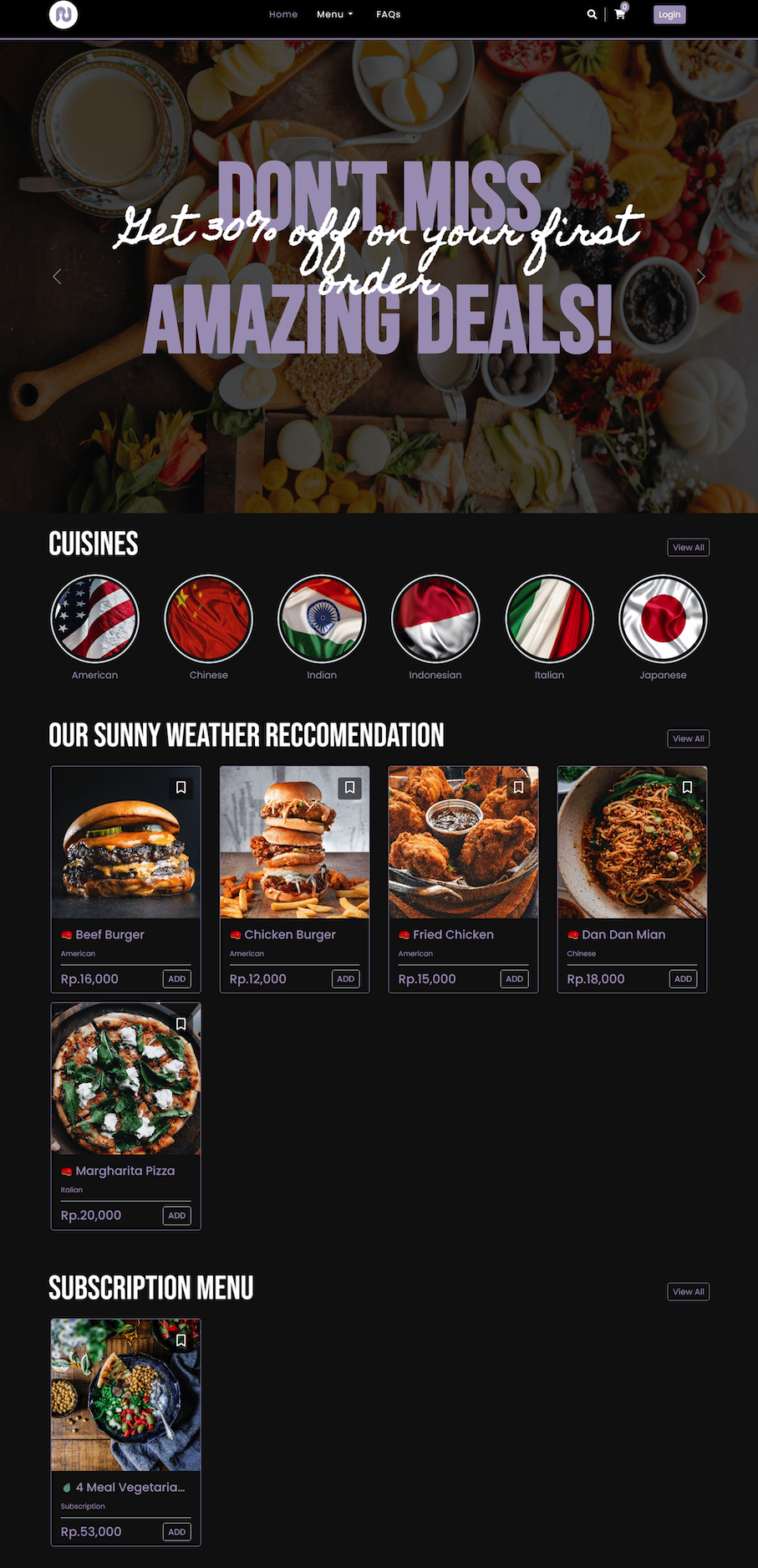 Aplikasi Meal Kit 