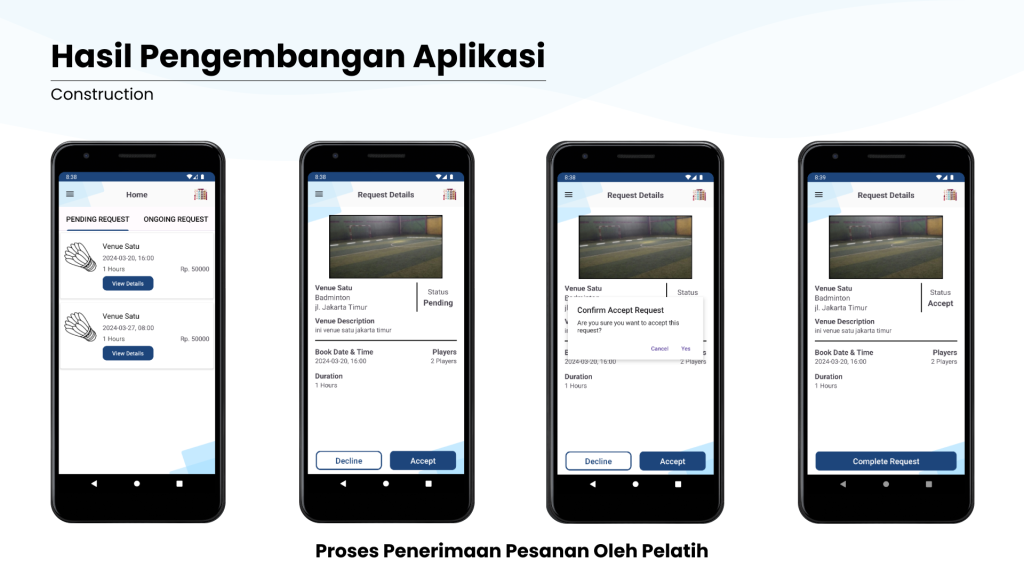 Aplikasi FitMe-Up (Aplikasi Pemesanan Sarana Olahraga)