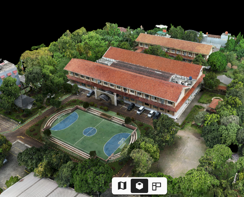 Pemodelan Drone Deploy Gedung Binus Anggrek Berdasarkan Metode Surveying