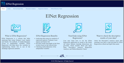 Aplikasi ElNet Regression