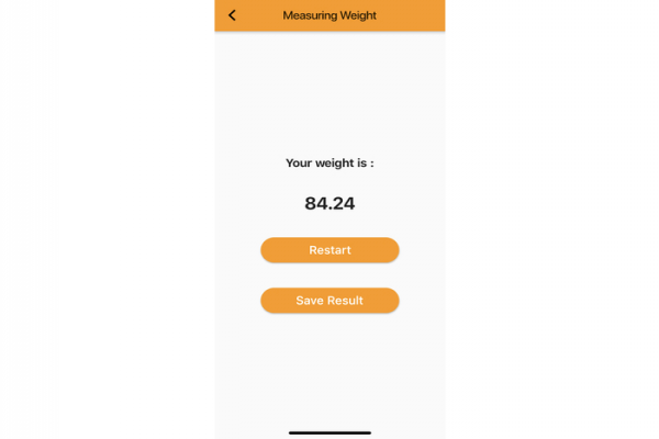 SWeAT: Smart Weighing system And Tracker