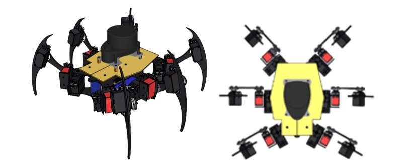 Barachnida – Self Navigating Hexapod Robot