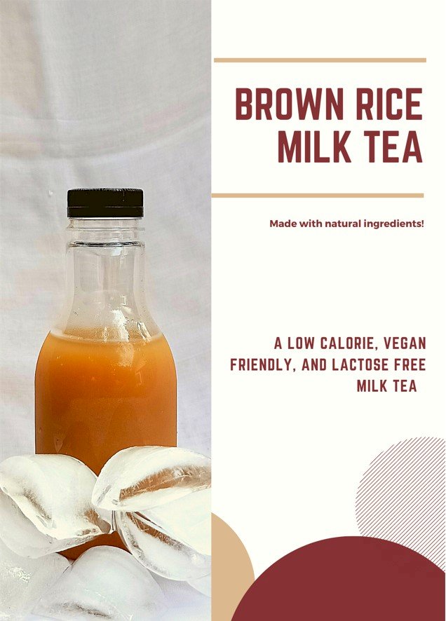 Brown Rice Milk Tea 