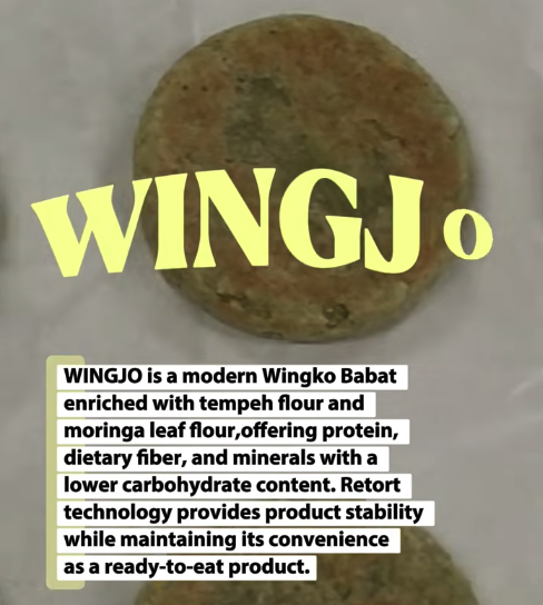 WINGJO, the innovation of wingko enriched with moringa