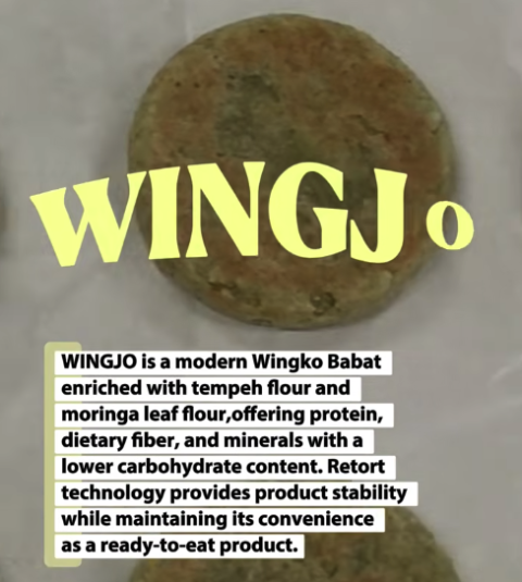 WINGJO, the innovation of wingko enriched with moringa