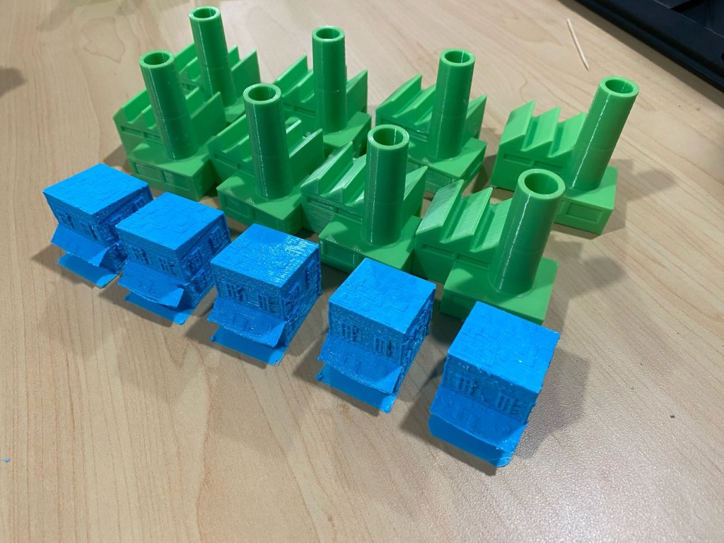 3d Printing miniature logistics