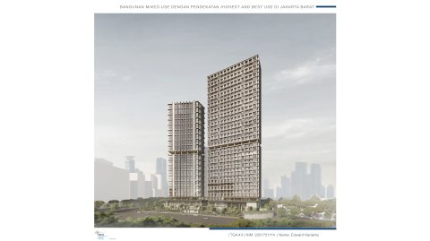 Bangunan Mixed-Use Dengan Pendekatan Highest and Best Use di Jakarta Barat