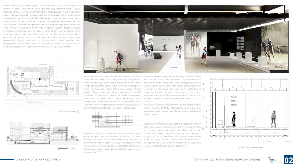 Museum Olahraga dan Urban Sport Center dengan Penerapan Konsep Transprogramming di Senayan