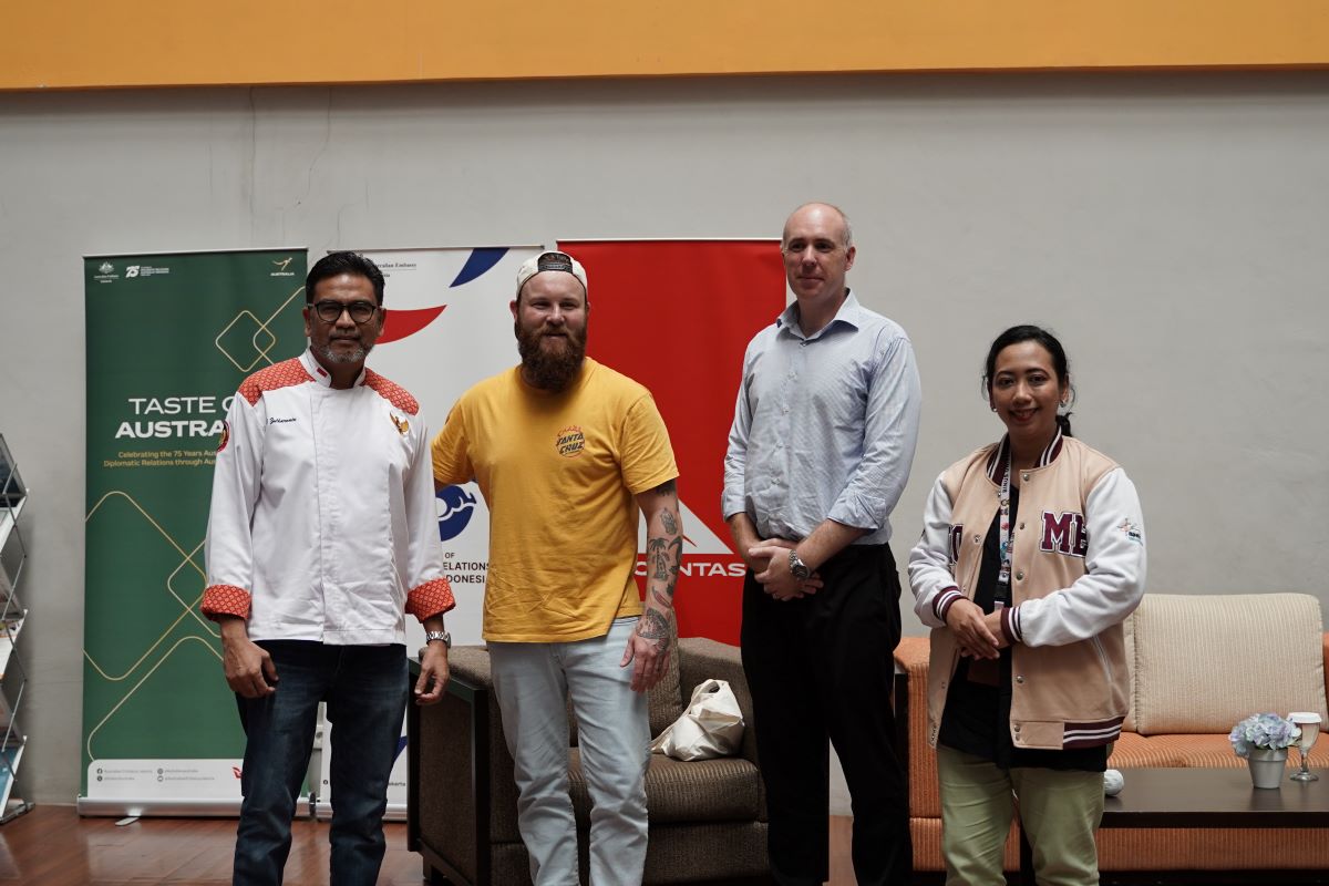 Taste of Australia 2024 Hadir di BINUS UNIVERSITY, Chef Brent Kenalkan Masakan Australia kepada Mahasiswa