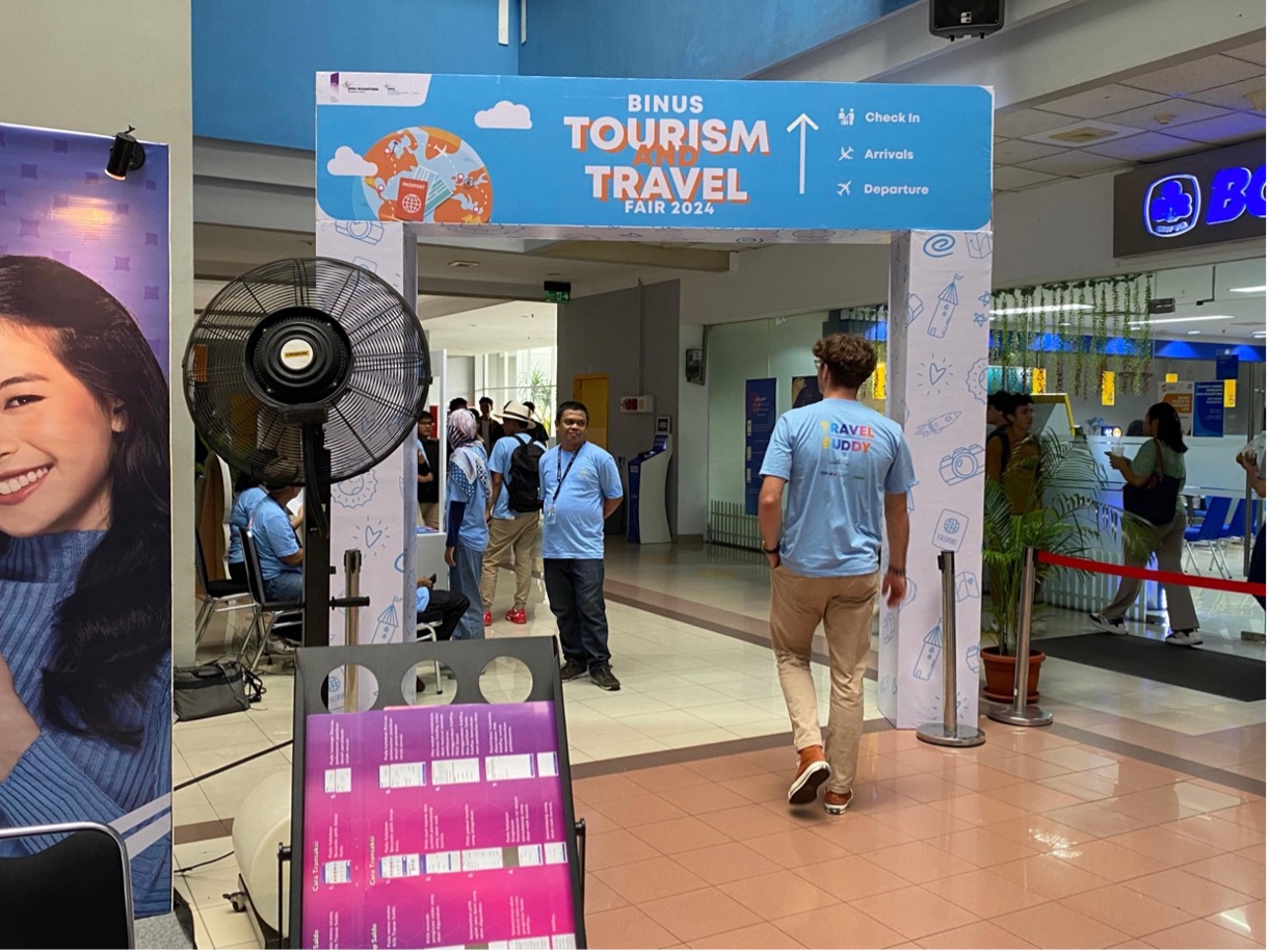 Travel Fair had Finally Arrived at BINUS