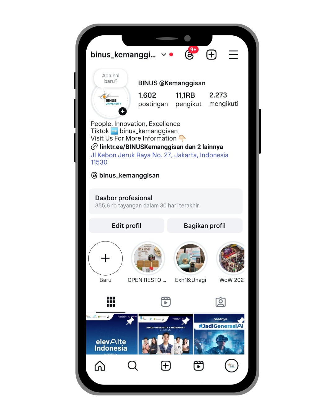Follow our Instagram for further inquiries and the latest updates, and reach out to us by