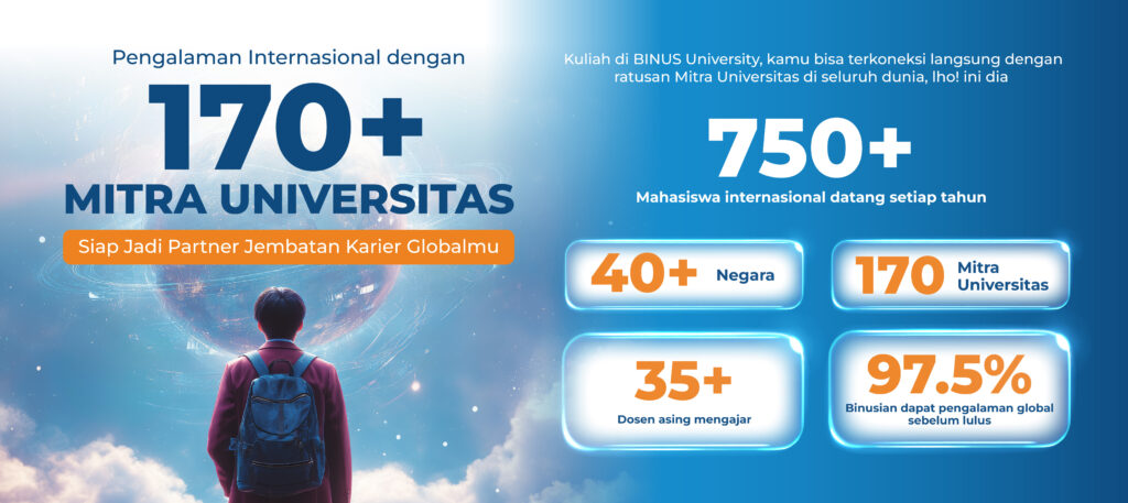 BINUS University Perluas Jaringan Global dengan 170+ Mitra Universitas di 40 Negara, Siapkan Mahasiswa Berkompetisi di Dunia Internasional