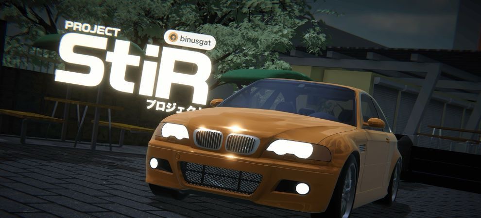 Project STIR: Game Simulasi Balap Mobil Berbasis Simulator Karya Mahasiswa GAT BINUS
