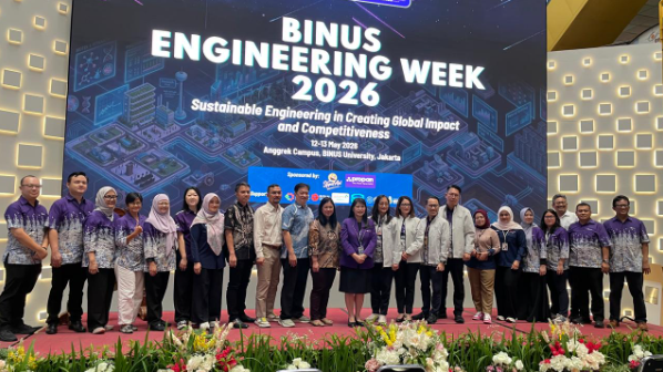 Prototipe Mind-Blowing hadir di Day 1 BINUS Engineering Week 2026!