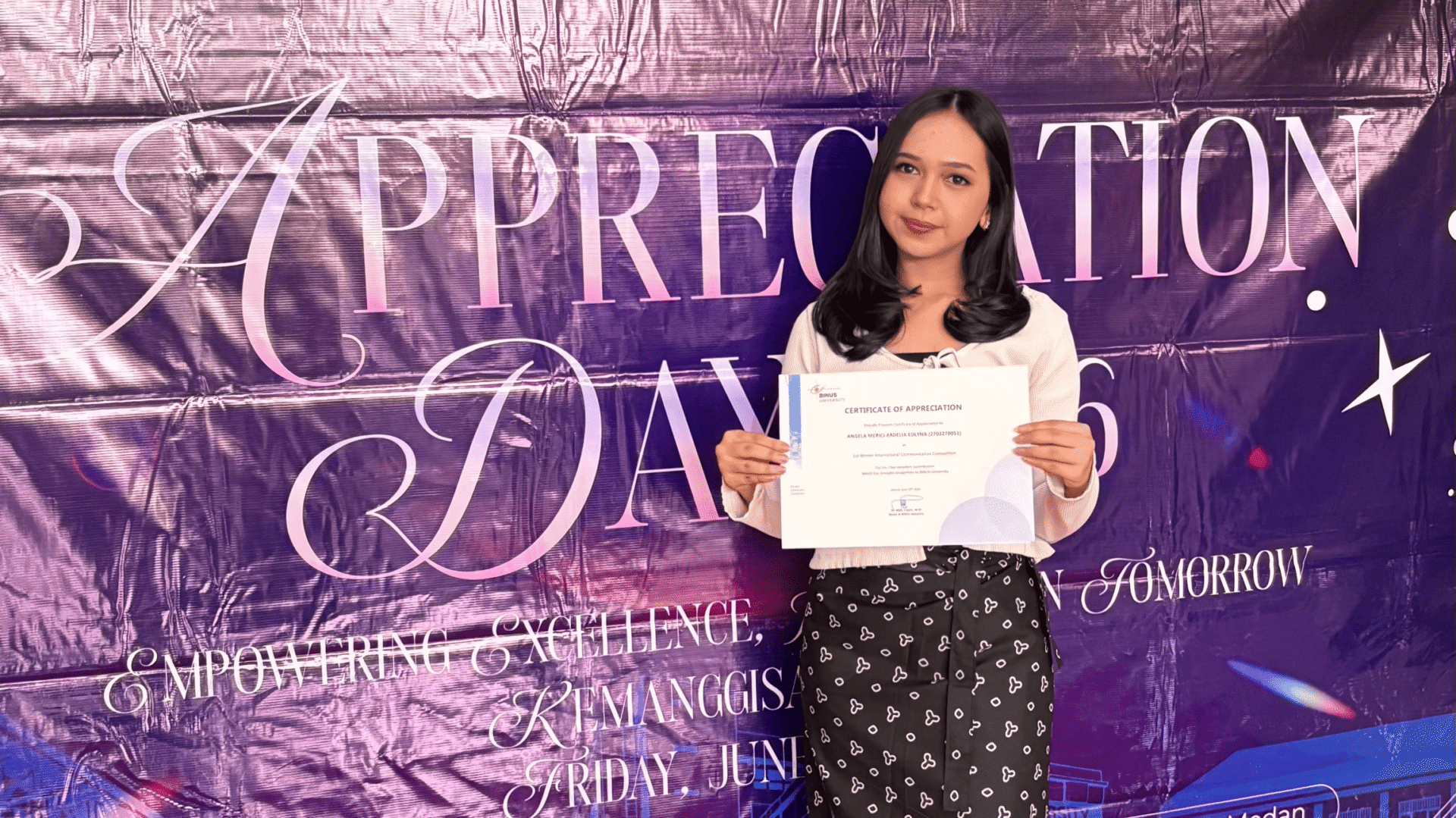 Berani Melangkah Meski Belum Siap, Merici Raih Prestasi Emas di Kompetisi Internasional