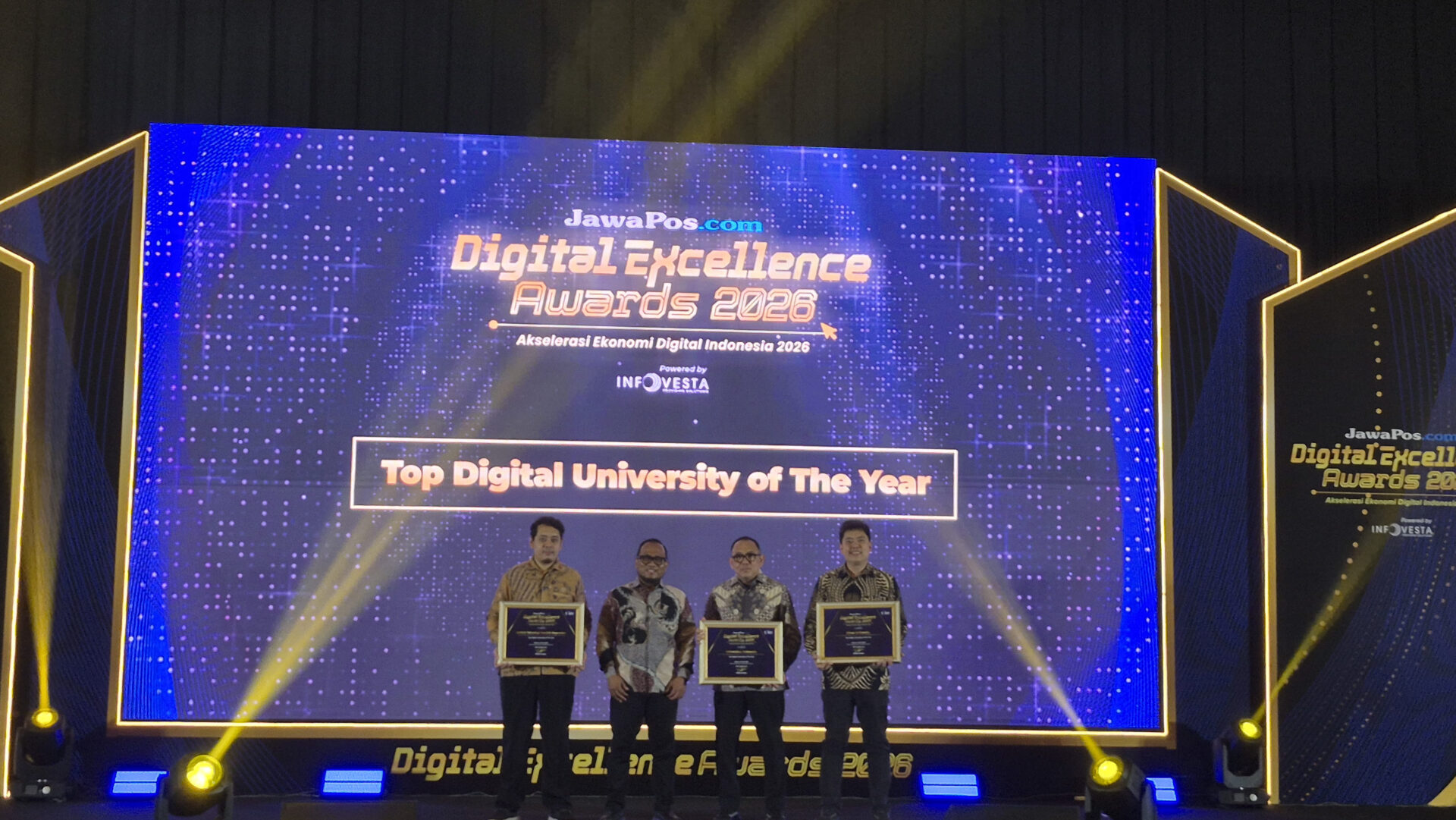 BINUS University Raih Penghargaan Top Digital University of the Year pada JawaPos.com Digital Excellence Awards 2026