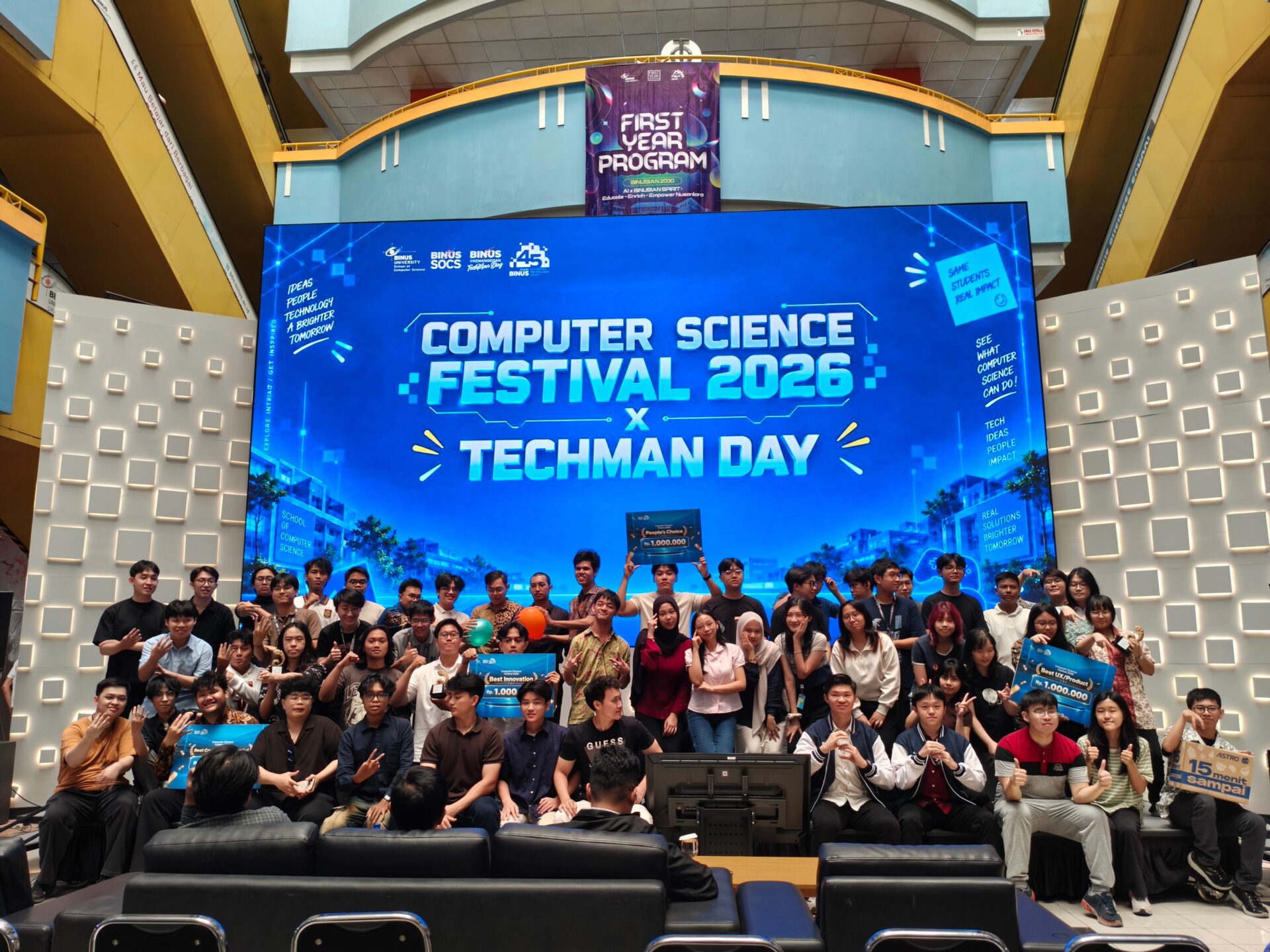 BINUS UNIVERSITY Ajak Siswa SMA Eksplorasi Dunia Teknologi Lewat Computer Science Festival 2026, Hadirkan Puluhan Karya Teknologi Mahasiswa