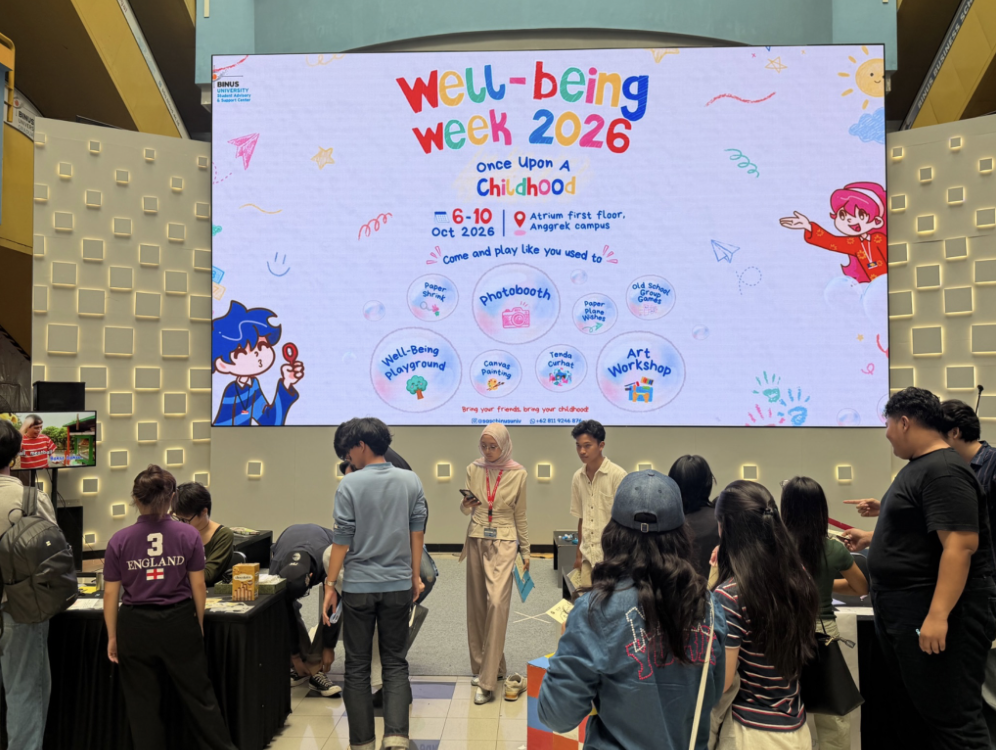 Well-Being Week BINUS: Kembali Bermain untuk Menjaga Well-Being Mahasiswa