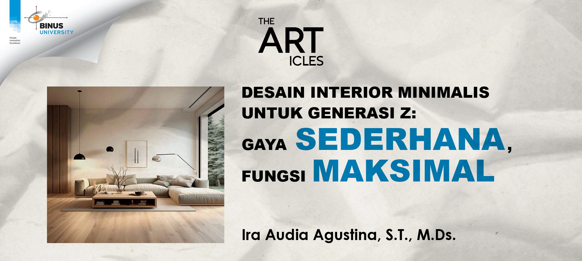 Desain Interior Minimalis untuk Generasi Z: Gaya Sederhana, Fungsi ...