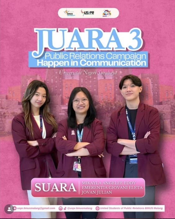 Juara 3 PR Campaign Unesa