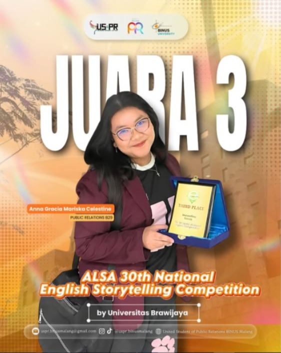 Juara 3 English Storytelling Competition