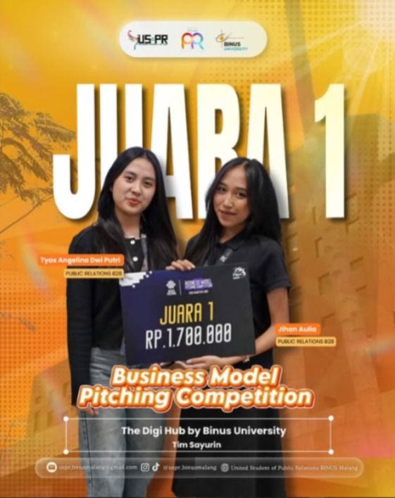 Juara 1 Business Model Pitching Competition