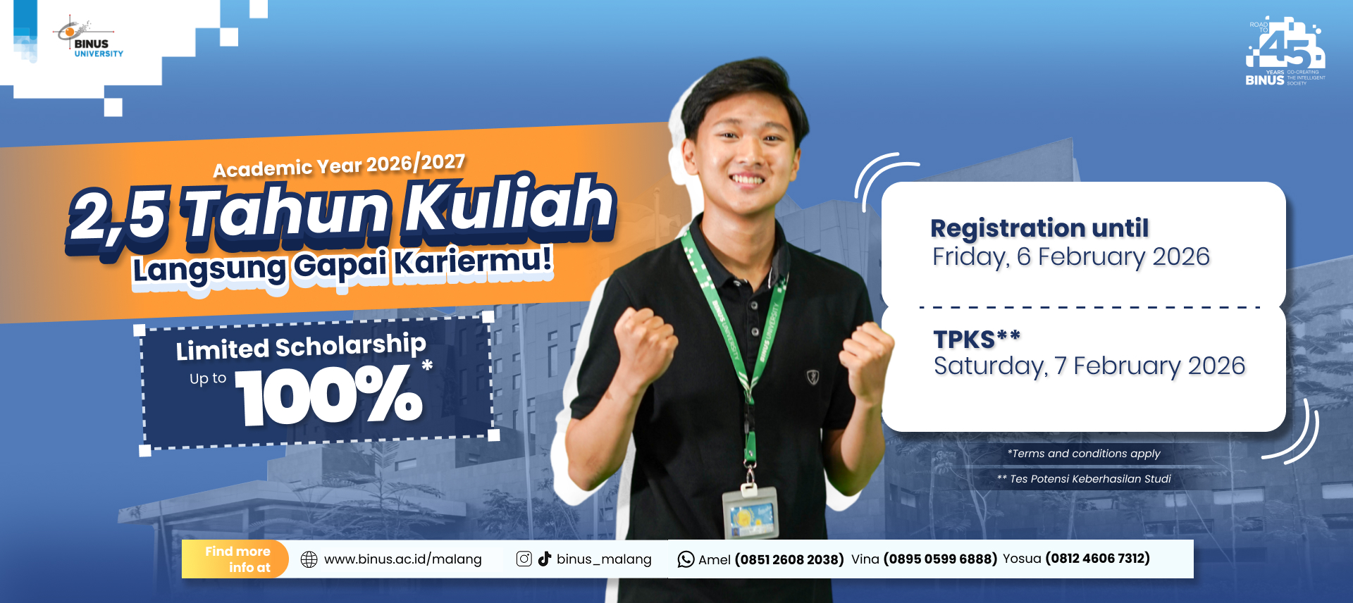 BINUS UNIVERSITY MALANG | Pilihan Universitas Terbaik di Malang
