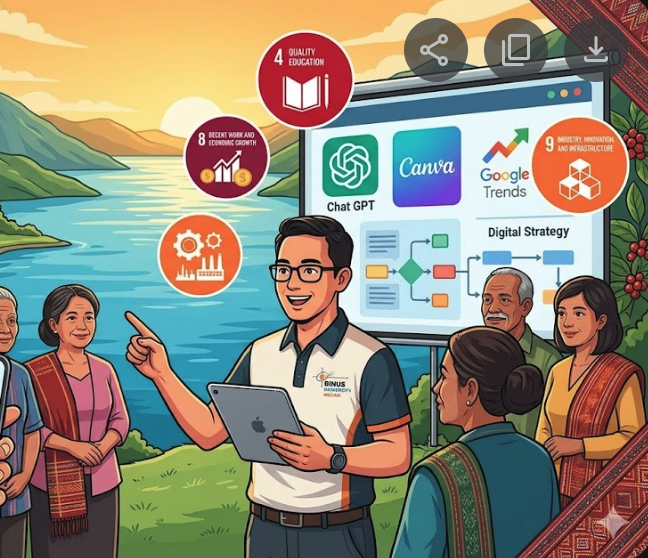 Transformasi Digital Pariwisata Tapanuli Utara: Sinergi UMKM, Strategi Pemasaran, dan Pencapaian SDGs