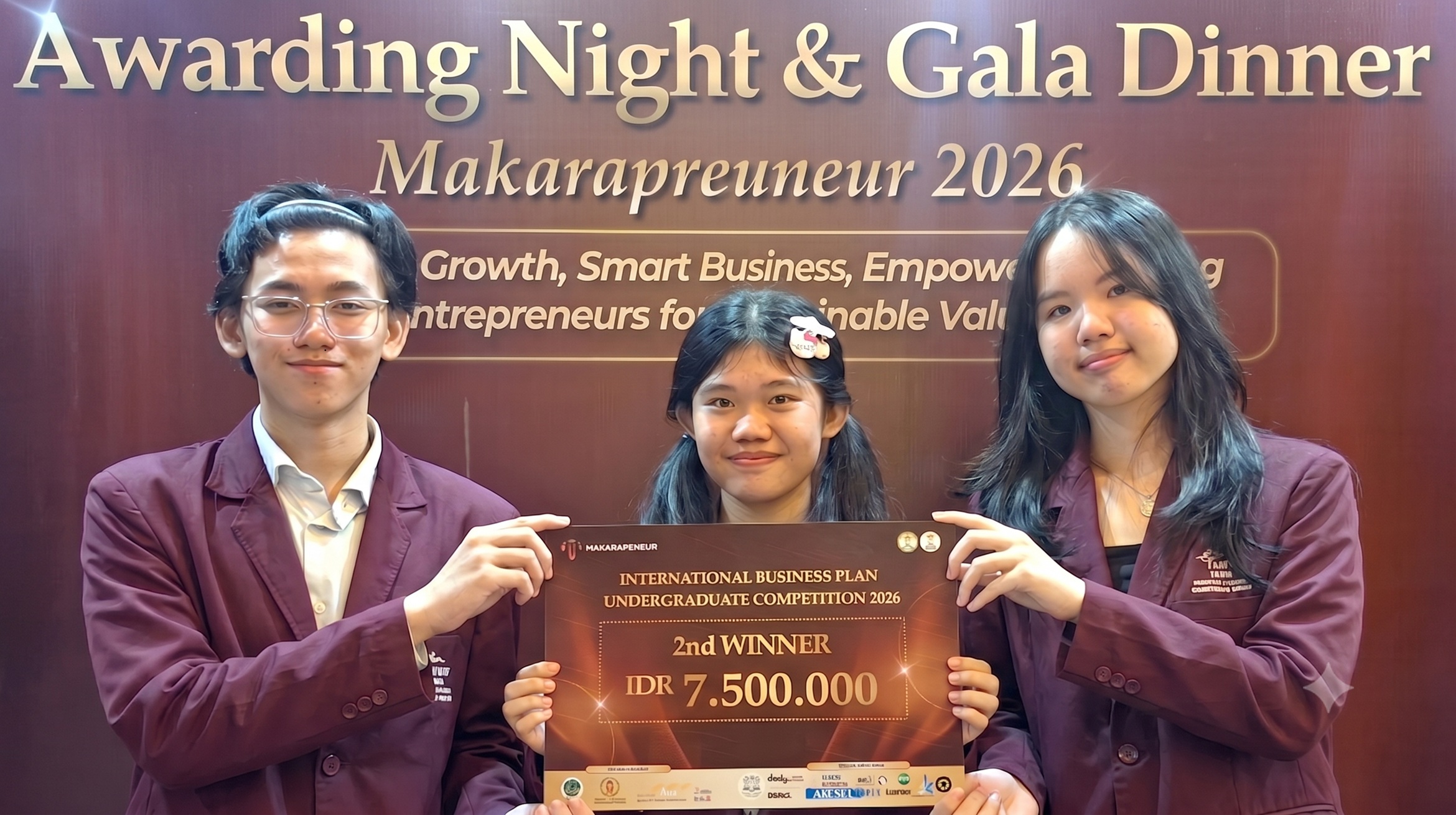 Tim B2C IS BINUS @Medan Raih Juara 2 Makarapreneur 2026 melalui Inovasi GreenPulse Smart Aquaponic IoT System