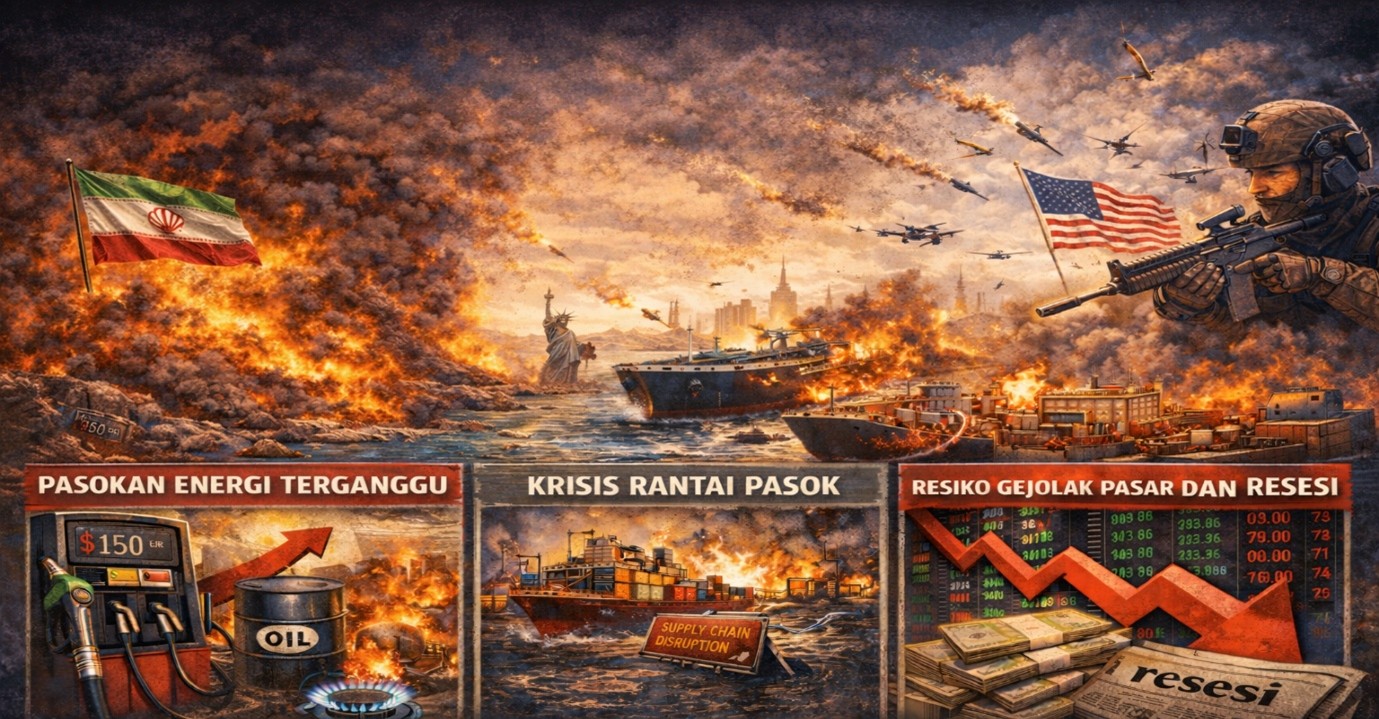 Sanksi, Serangan, dan Chaos: Bagaimana Perang AS-Iran Mengguncang Ekonomi Global yang Sudah Rapuh