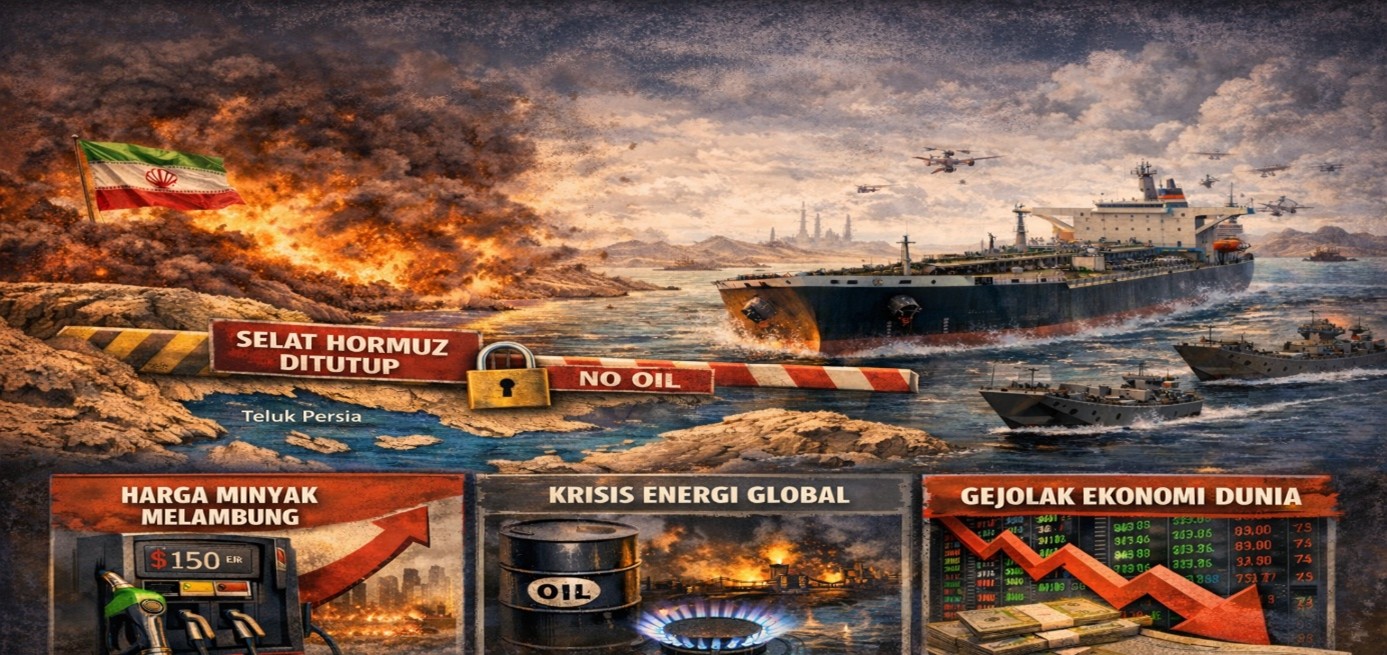 Selat Hormuz di Ambang Tutup: Apa yang Terjadi Jika 20% Minyak Dunia Berhenti Mengalir?