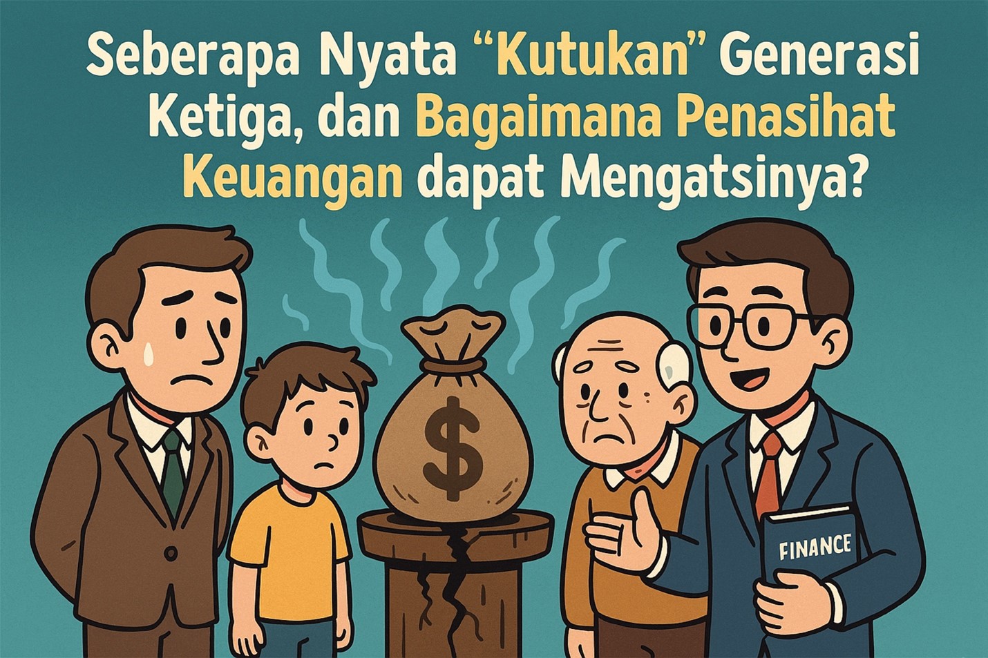 Seberapa Nyata “Kutukan” Generasi Ketiga, dan Bagaimana Penasihat Keuangan dapat Mengatasinya?