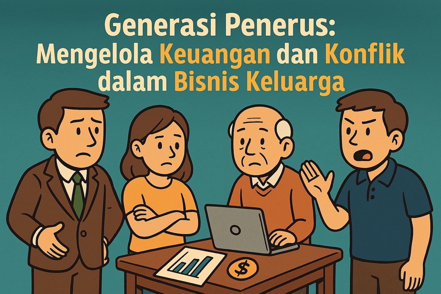 Generasi Penerus: Mengelola Keuangan dan Konflik dalam Bisnis Keluarga