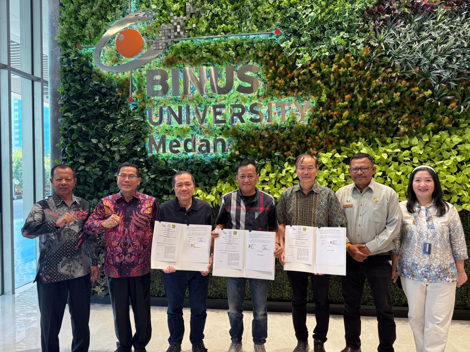 Di Medan, BINUS Perkuat Kolaborasi dengan Pemkab dan Industri dalam Penanganan Balita Stunting di Serdang Bedagai