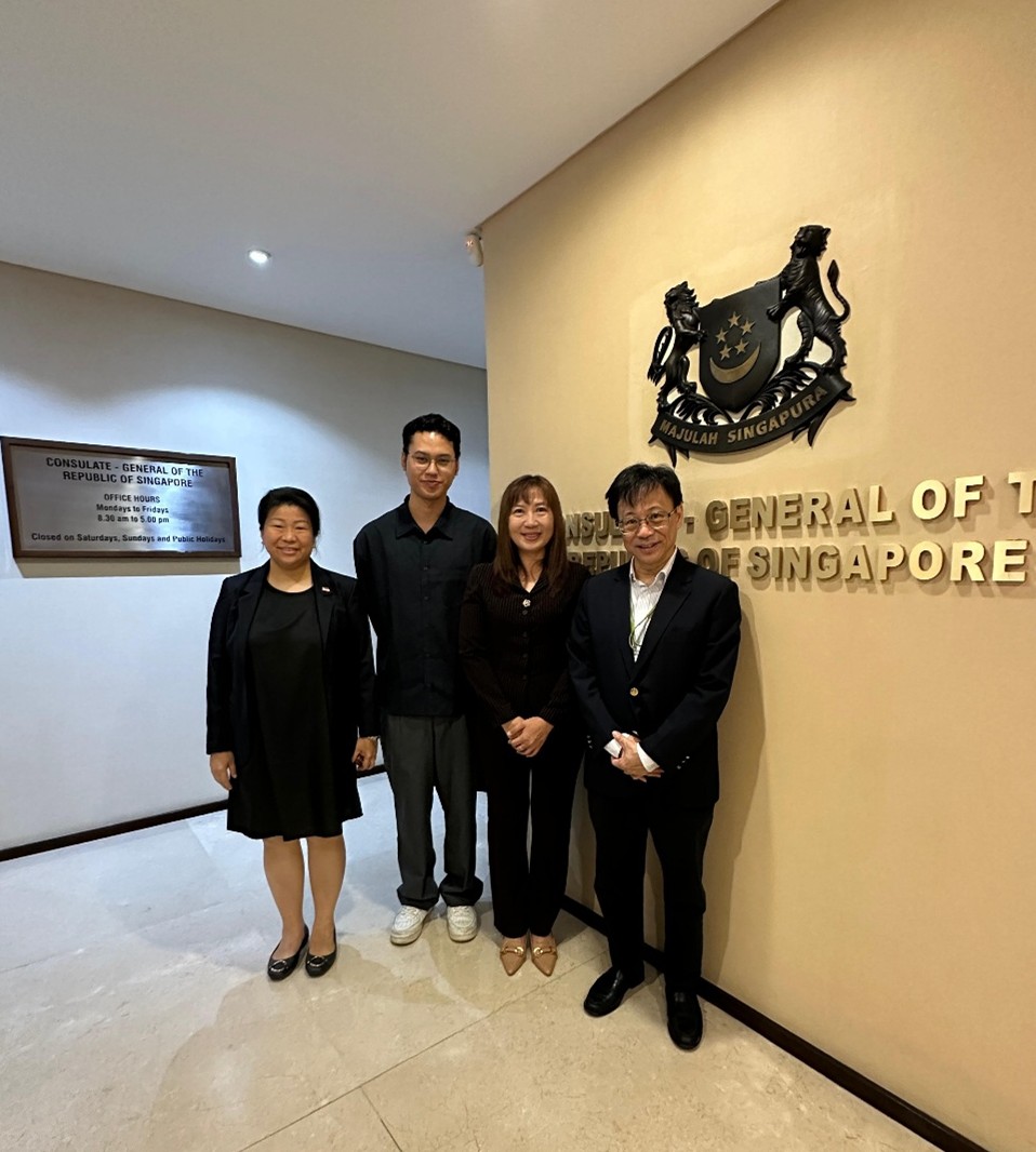 BINUS @Medan Jalin Komunikasi Strategis dengan Konsulat Jenderal Singapura