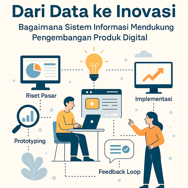Dari Data ke Inovasi: Bagaimana Sistem Informasi Mendukung Pengembangan Produk Digital