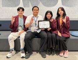 Mahasiswa Information Systems BINUS @Medan meraih Juara 1 RAFATECH 2025
