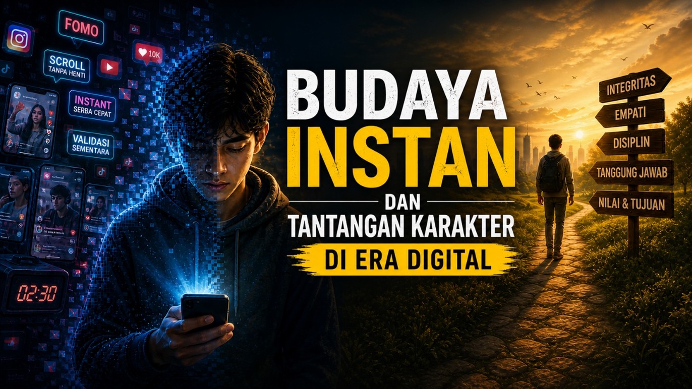 Budaya Instan dan Tantangan Karakter di Era Digital