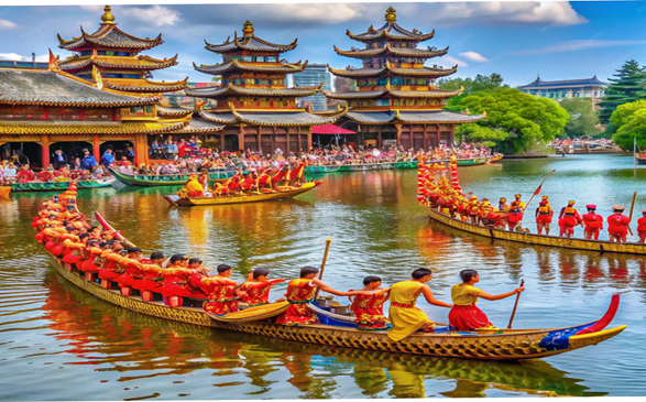 Asal Mula Dragon Boat Festival: Tradisi Kuno yang Menyatukan Sejarah, Budaya, dan Semangat Kebersamaan 