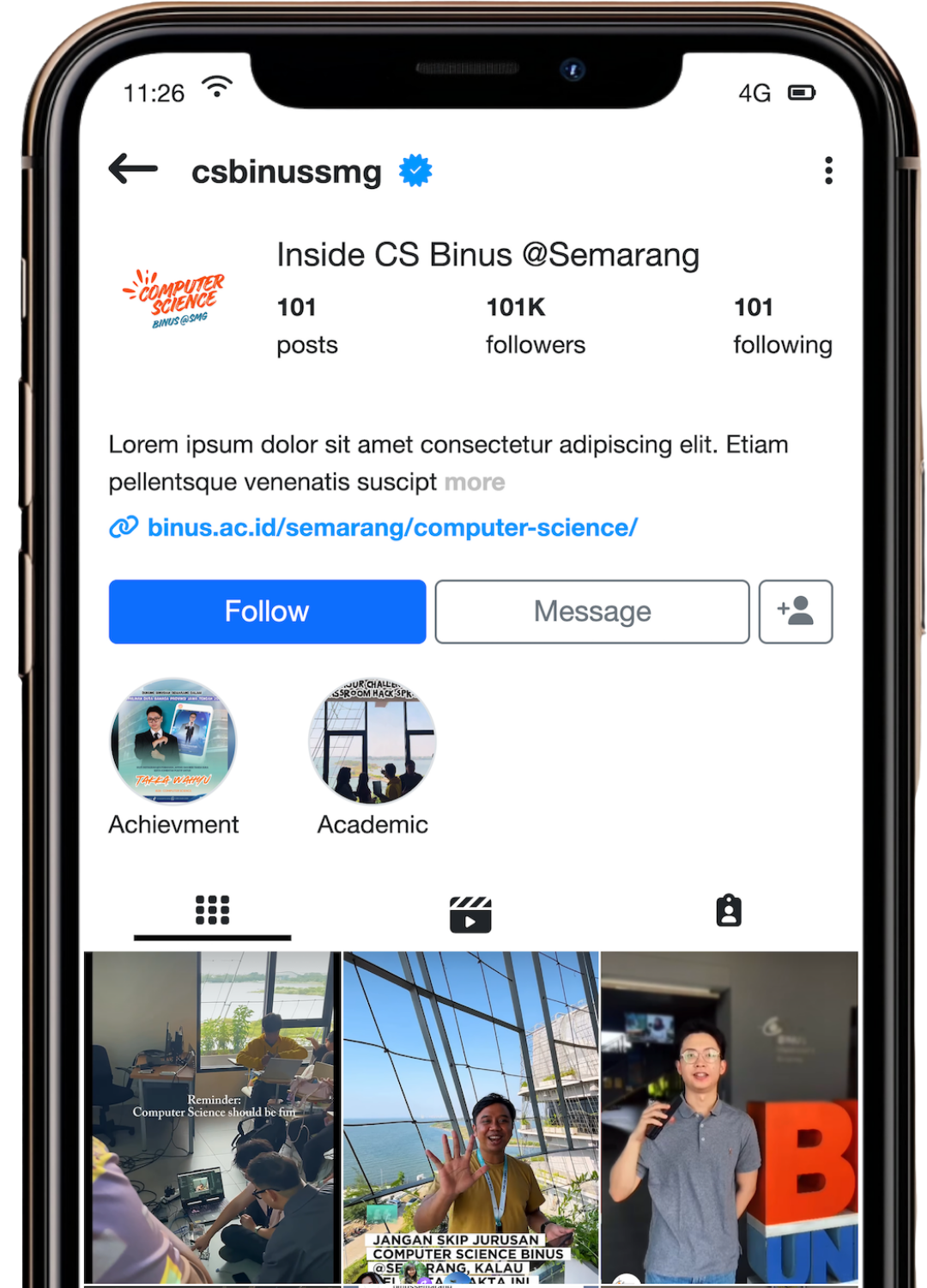 Follow our Instagram for further inquiries and the latest updates, and reach out to us by