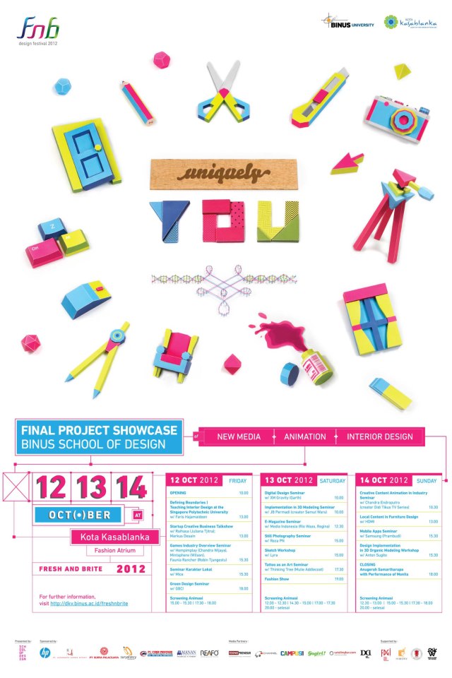 Fresh 'n Brite 2012 BINUS School of Design DKV