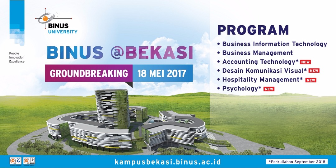 GROUND BREAKING BINUS @BEKASI | BINUS UNIVERSITY