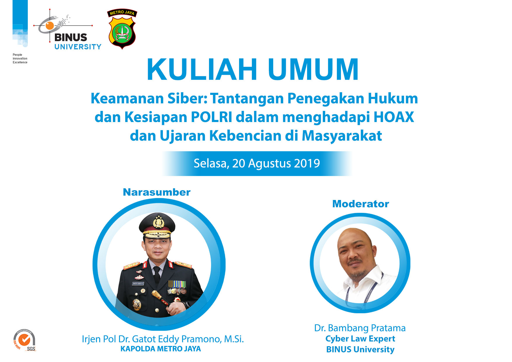 Kuliah Umum Keamanan Siber