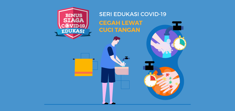 Seri Edukasi COVID 19 Cegah lewat Cuci Tangan