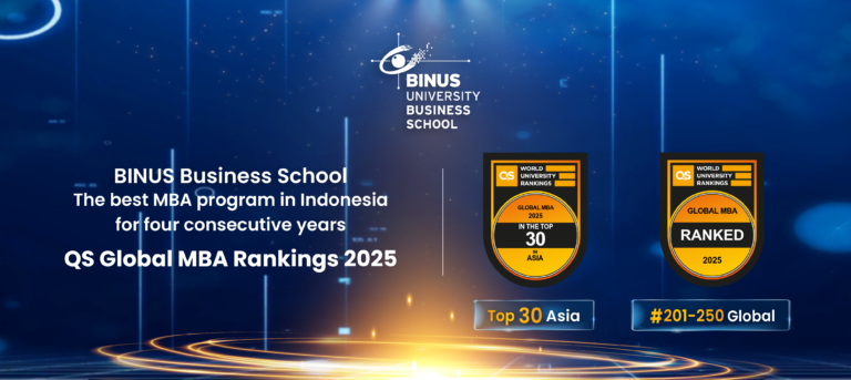 BINUS Business School Berhasil Pertahankan Peringkat Terbaik Nasional Versi QS Global MBA Rankings 2025